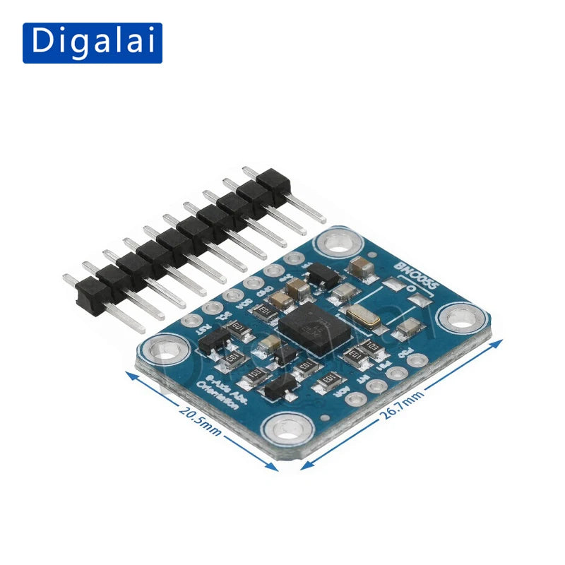 BNO055 9-axis sensor STEMMA QT/Qwiic MEMS accelerometer magnetometer gyroscope