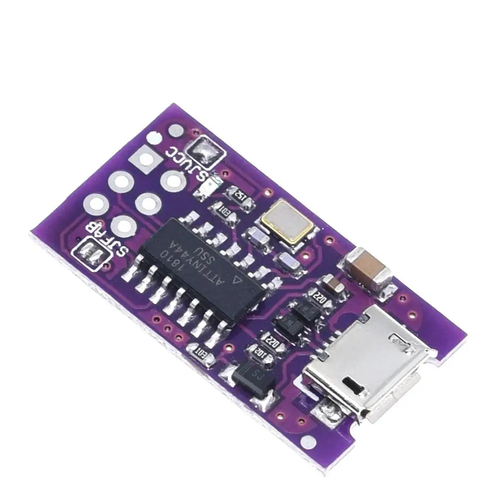 1/3pcs Micro USB Tiny AVR ISP ATtiny44 ATTiny45 ATTiny85 USBTinyISP Programmer Module