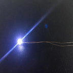 TW 10pcs/Lot new 0402 0603 SMD Lamp Wired Micro Led Pre-soldered Micro Litz Wired Chip 20cm 3V Railway Model Scenes