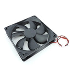 2 in 1 120mm 12cm 12025 DC USB Fan  5V 12V 24v 120mm*120mm*25mm Brushless USB Cooling Fan oil 2PIN PC Case Cooler 12cm E