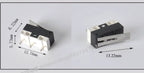 10PCS KW10 Miniature Limit Switches, Mouse Micro Motion 1A, 125/250V Self Resetting Switch