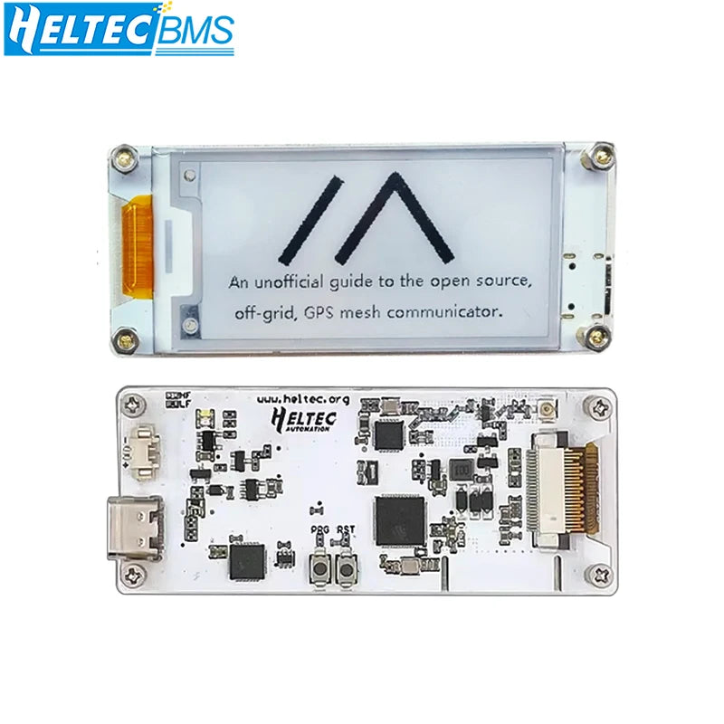 Heltec Lora Wireless Paper Meshtastic ESP32-S3FN8+SX1262  loT Wi-Fi, LoRa,BLE  Eink Display