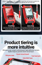 ANENG SZ01/SZ02 Diode Tester Professional Digital Multimeter True RMS Smart AC/DC Current Voltage Auto Range Multimetres Tools