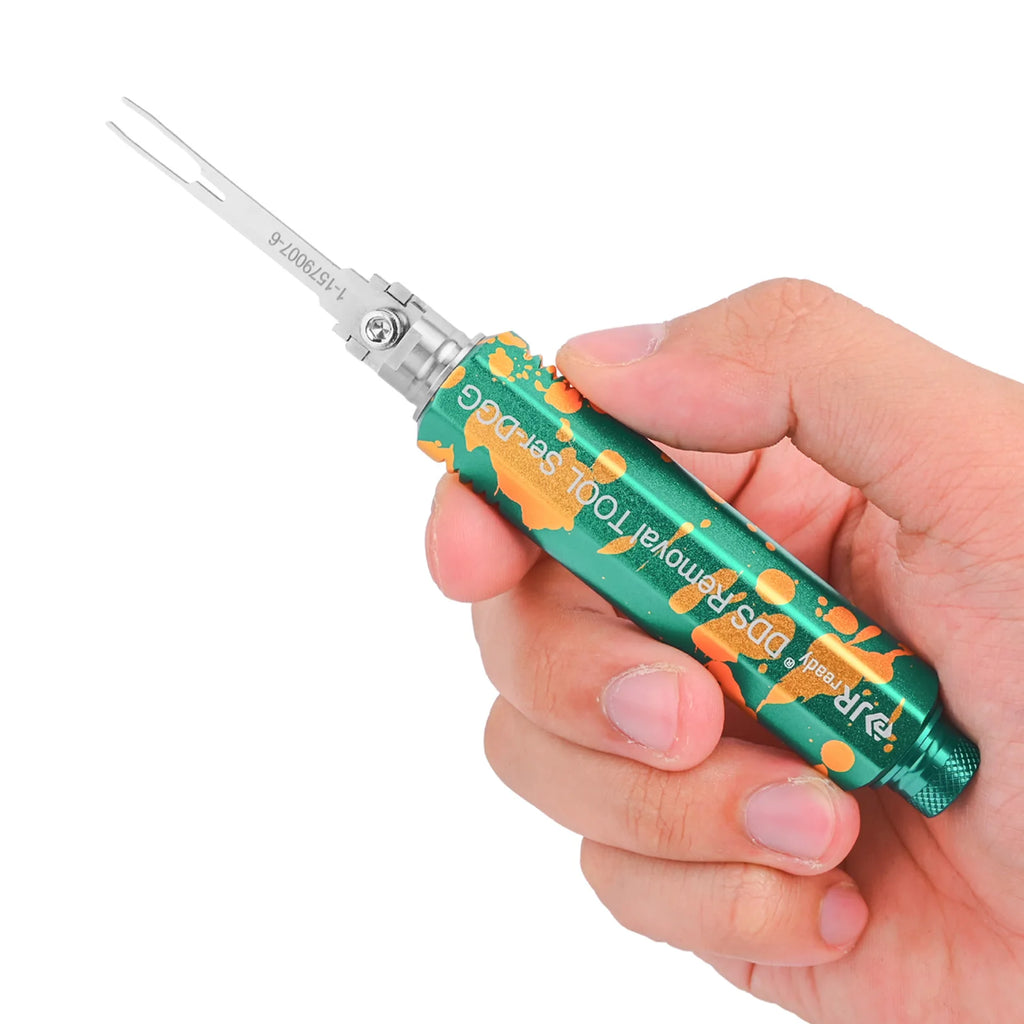 JRready JRDDS Series Dual-Pin Terminal Extraction Tool Removal Tool for Deutsch Molex AMP/TE Delphi JST Harting Connectors