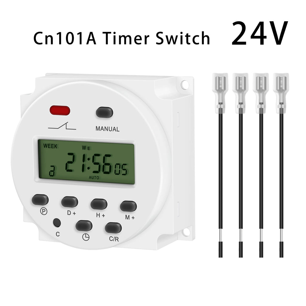 CN101A LCD Time Switch 12V 24V 110V 220V Time Relay Street Lamp Billboard Power Supply Timer