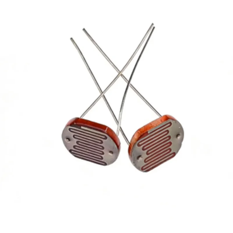 5 Pcs GL12528 Light Sensitive Resistor 12mm Photoresistor 12528 LDR Dependent Resistance GL12 Photo Resistor Item Kit Set