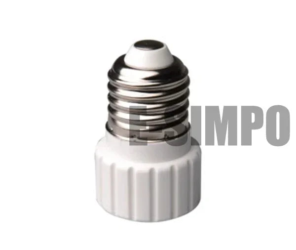 2pc E27 to GU10 Adapter E26 to Gu10 LED Spotlight Lamp Base Converter Ceramic High Temp Resist Gu10 Halogen Light Socket Adapter