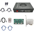 Complete Professional DMA Full Set 75T Ice Shield FPGA Module + BAAN DP/HDMI  1K240Hz 2K144Hz Video Fusion Device + MAKCU