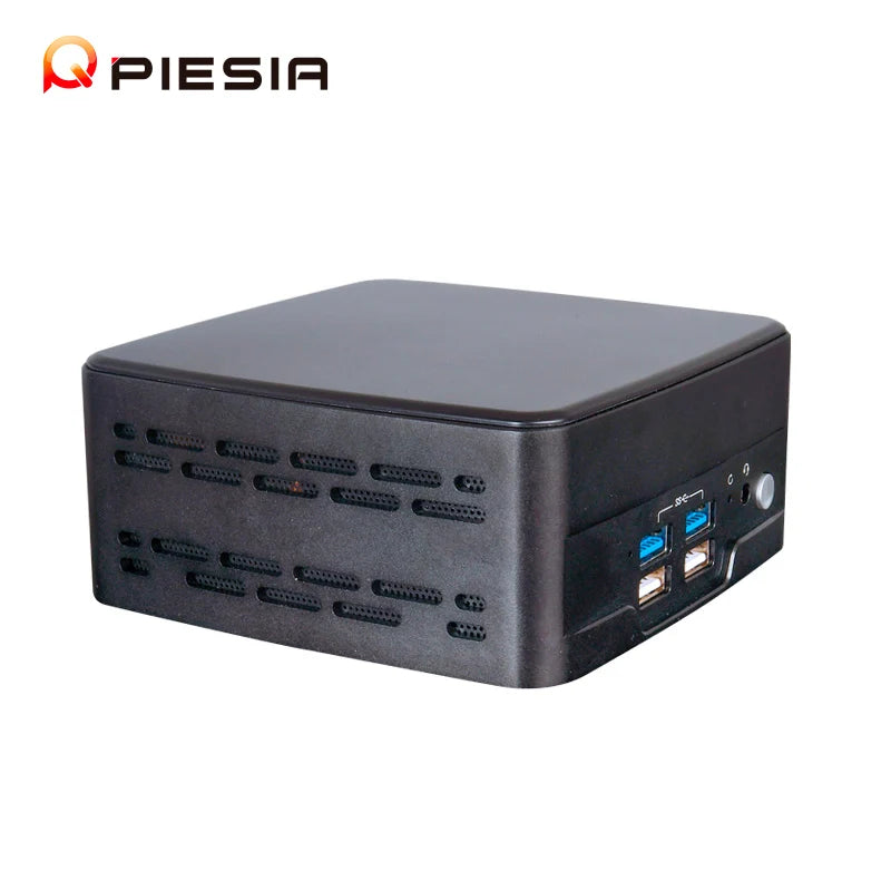 Piesia 11th Gen Core I3 I5 I7 Celeron 6305 Desktop Mini Pc 2*DDR4 Intel I226 Network 2*HD/Type-C X86 Barebone Office NUC Mini Pc