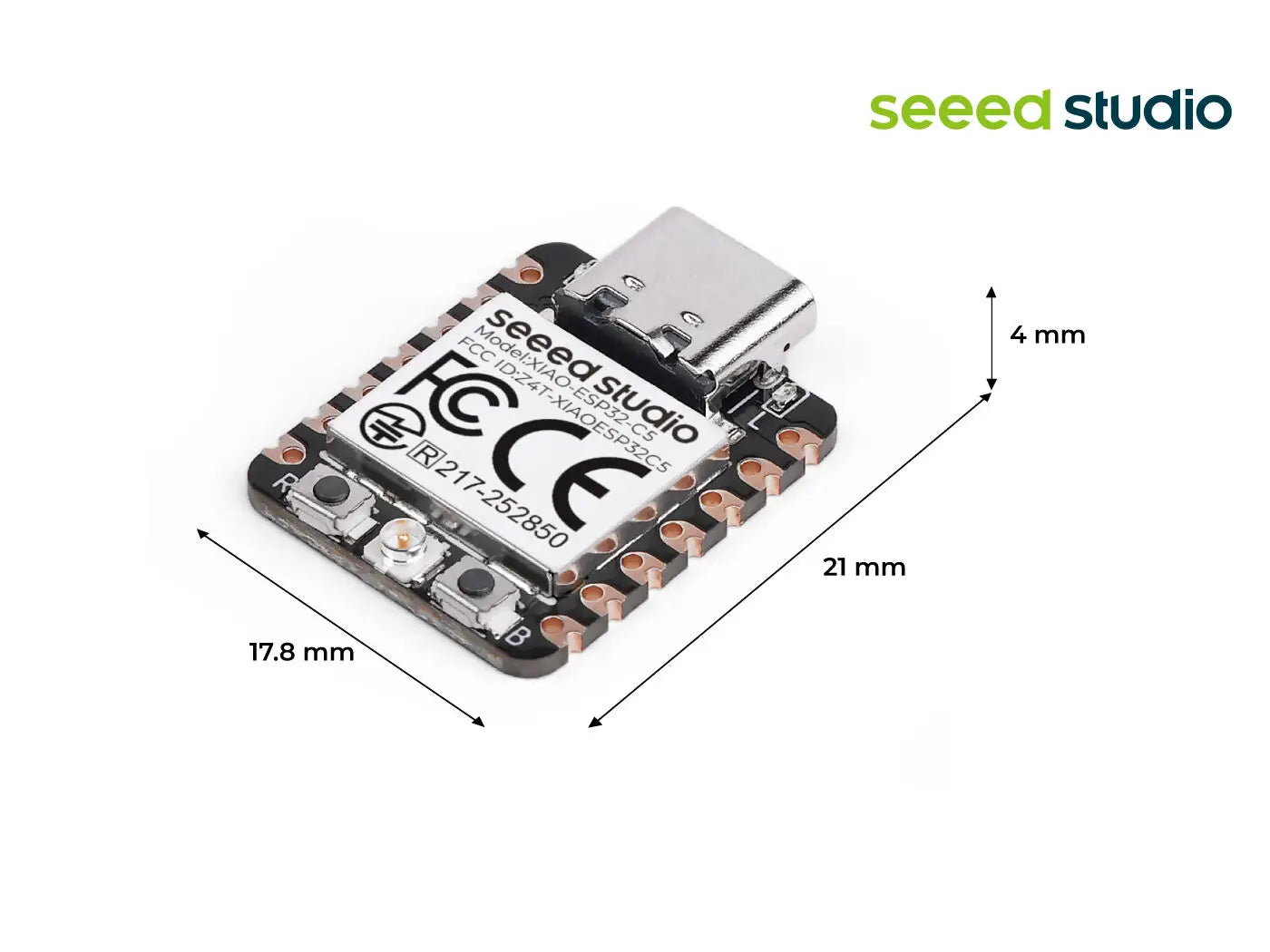 seeed XIAO ESP32-C3/C5/C6/S3 optional Mini Development Board Module 2.4GHz WiFi,BlE 5.0,for Arduino IoT Intelligent system
