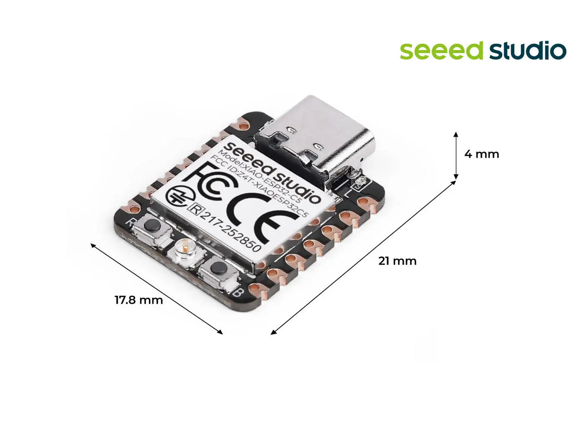 seeed XIAO ESP32-C3/C5/C6/S3 optional Mini Development Board Module 2.4GHz WiFi,BlE 5.0,for Arduino IoT Intelligent system