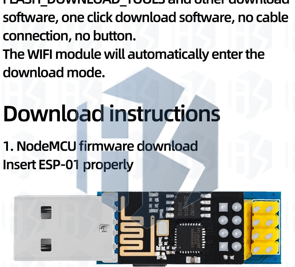 ESP8266  cp2104 ESP-01 ESP-01S WIFI module downloader ESP LINK v1.0   for arduino respberry pi