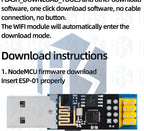 ESP8266  cp2104 ESP-01 ESP-01S WIFI module downloader ESP LINK v1.0   for arduino respberry pi