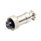 GX12 Aviation Circular Connector GX12-2Pin 3pin 4pin 5pin 6pin 7pin Male Female 12MM M12 Fixed Rear Nut Plug Socket