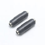 2pcs FF DC Power Supply Adapter Female Head 5.5*2.1 mm Female to Female Straight Through Head DC5521 Extension Interface