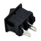 10 Pcs Auto Car Truck Boat Round Rocker 250V 3A 2-Pin ON/OFF Toggle SPST Switches Rocker Switch 10x15mm