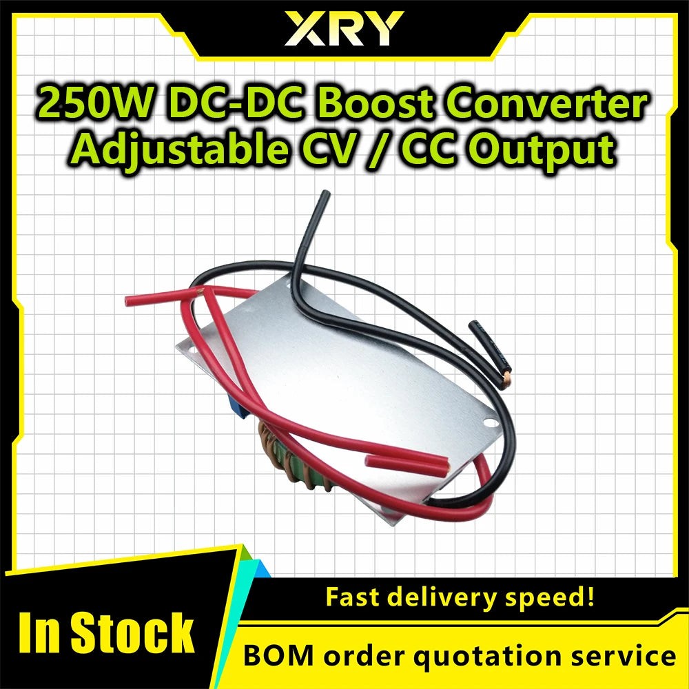 XRY DC-DC boost converter Constant Current Mobile Power supply 10A 250W LED Driver Step Up Module