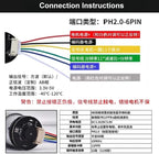 1pc JGB37-520 DC Geared Motor with Its Own Code Hall Encoder Self-Balancing Trolley with Speed Measurement