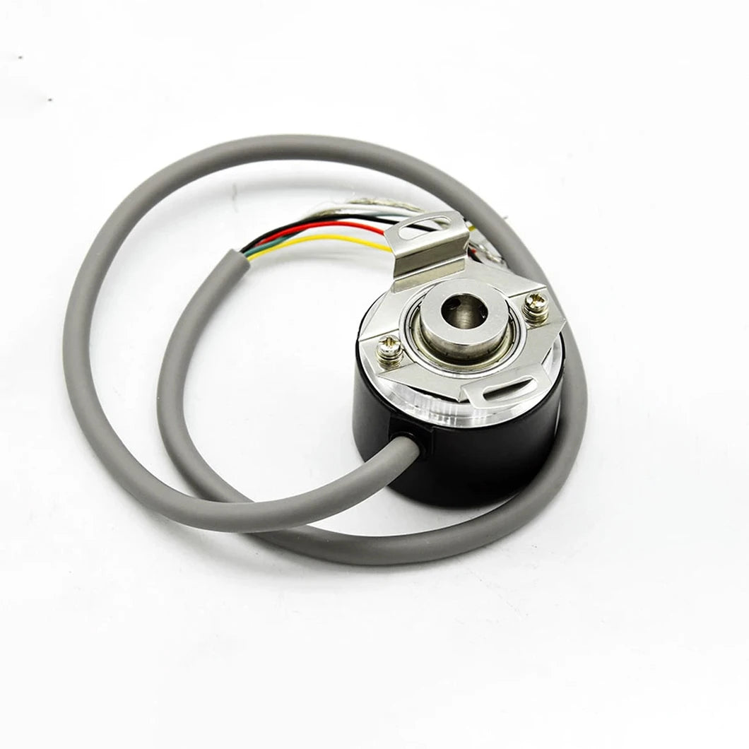 HES-2M/2MC/2MHC/2MHCP/2MHT/2MD 8MM Semi-Hollow Shaft Incremental Encoder 100~5000PPR Rotary Encoder for PLC Control System