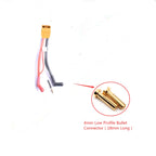 Hardcase Lipo Harness 2S JST XH Balance XT60 Tamiya Deans EC3 EC5HXT TrX Plug to 90 Degree 4.0/5.0mm Bullet Connector with Cover