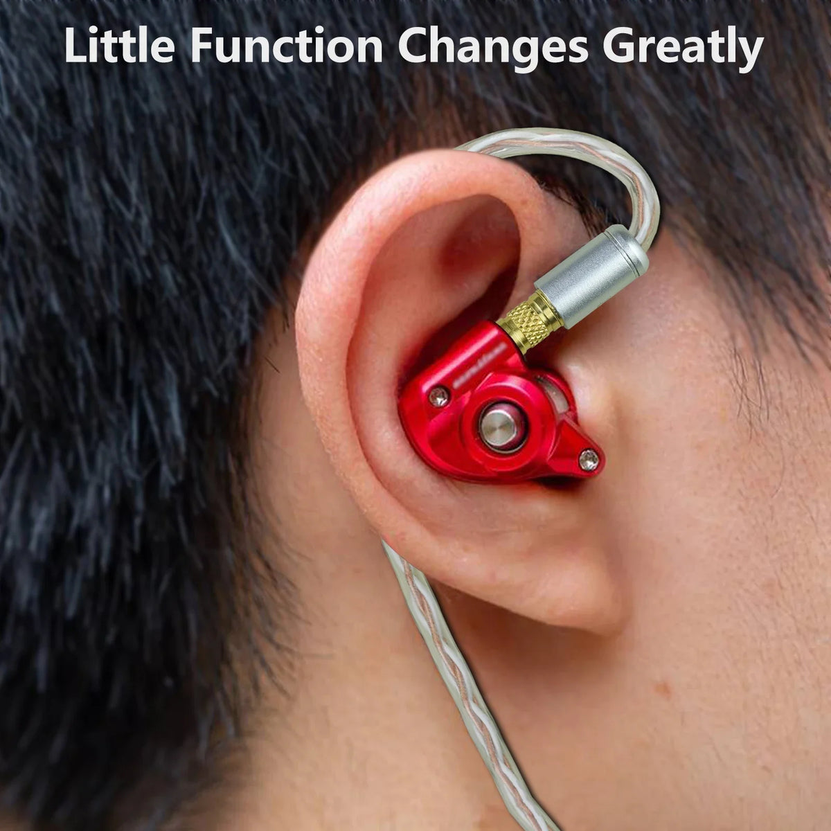 OKCSC Pentaconn EAR Male to MMCX Female Adapter Earphone Connecter for Acoustune HS1650CU/HS1655CU/1670SS/HS1695Ti/1697Ti/ARS153
