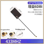 2Pcs/lot 433/470/868/915 MHz Built-In PCB Board Antenna Lora Bd+GPS Module High Gain Fpc Antenna