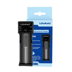 LiitoKala Lii-100C Lii-100 B Battery Charger For 18650 18350 26650 16340 RCR123 14500 3.7V 1.2V Ni-MH Ni-Cd 2A USB Smart Charger