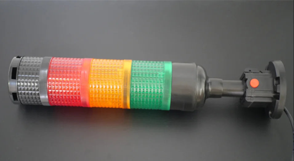Zusen 70mm T7-RG-BZ-2/2Y 12V 24V Two-story Warning light signal LED three-color machine tool indicator Buzzer
