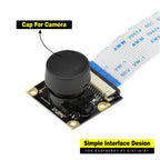 KEYESTUDIO Raspberry Pi Camera Module 5/8 Megapixels 1080p Mini HD PiNoIR Camera Wilde Angle Module For Raspberry Pi 2/3/3B/4/4B