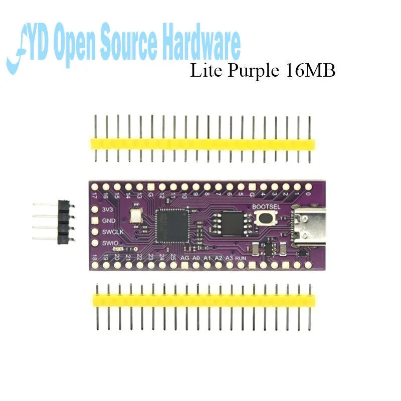 RP2040 Raspberry Pi Pico Or Pico W Development Board A Low-Cost High-Performance Microcontroller Board Cortex-M0+ Dual-Core ARM