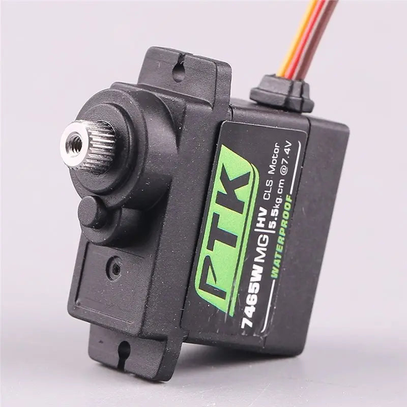 ABJA-PTK 7465W MG Micro Digital Servo Metal Gear Motor 5Kg Torque For SCX24 AX24 1/24 Crawler Cars Robots Fixed Wings