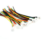 100Pcs/lot JST XH 2.54mm2/3/4/5/6/7/8/9/10/12 Pin Connector Plug Wire Cable 10/20/30cm Length 2.54MM Single Head Connector Wire