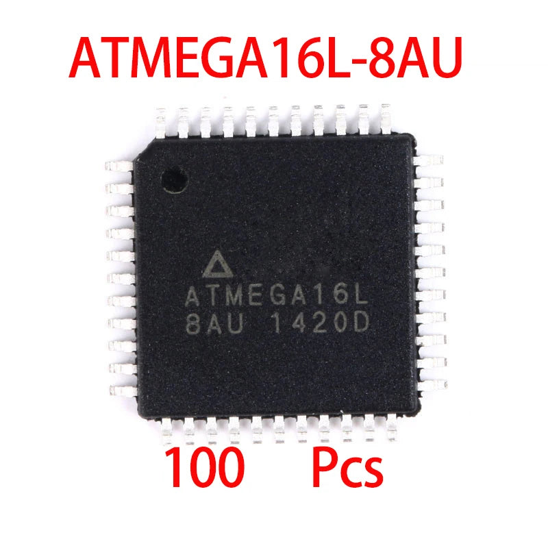 1/5/10/30/50/100Pcs SMD ATMEGA16L-8AU 8 Bit AVR Low Power Microcontroller TQFP 44 Package Surface Mount Integrated Circuit Chip