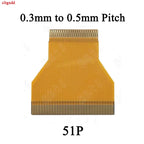 Cltgxdd 1PCS FPC Transfer Board 0.3mm to 0.5mm Pitch 25P 27P 31P 39P 40P 45P 51P FFC Flexible Flat Cable