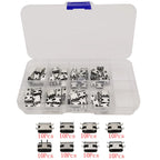 80/100Pcs Type C USB Charging Jack Welding Connectors 2Pin 6Pin 16Pin USB-C Socket For Mobile Phone PCB DIY Repair Kits