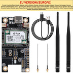 RAK Wireless WisBlock Meshtastic Starter Kit NRF52840 RAK19007+RAK4631 LoRa Module for LoRaWAN IoT With 868MHz 915MHz Antenna