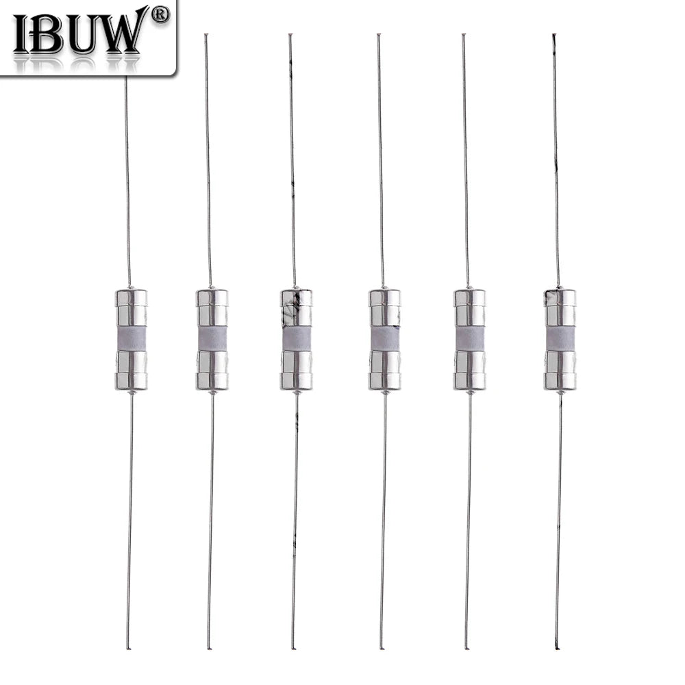10PCS Quick Break 3.6*10 0.5A 1A 10A 15A 250V  Lead Wire Slow Blow Ceramic Fuse Tube 5A 6.3A 8A  3.6X10MM 1.5A 2A 3A 3.15A 4A