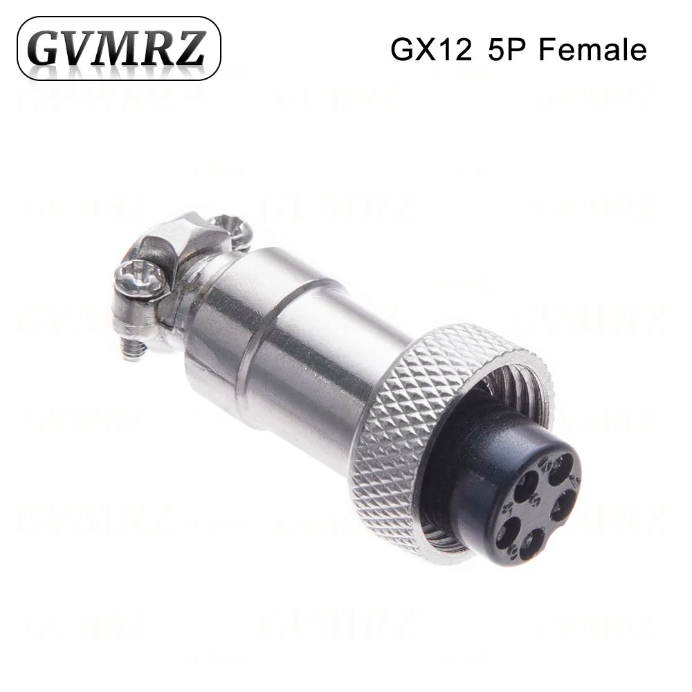 GX12 2 3 4 5 6 Pin Docking Aviation Plug Socket Waterproof Circular Connector
