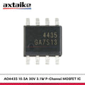 10PCS AO4435 4435 SOP-8 SI4435 FDS4435 SMD 10.5A 30V 3.1W P-Channel MOSFET IC SI4435DDY NCE4435 WSP4435A AP4435 CEM4435 4435A