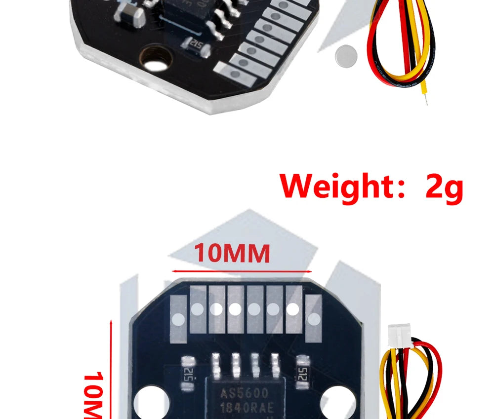 AS5600 Encoder PWM/I2C Interface Accuracy 12bit Brushless Motor AS5600 Magnetic Encoder with Wire