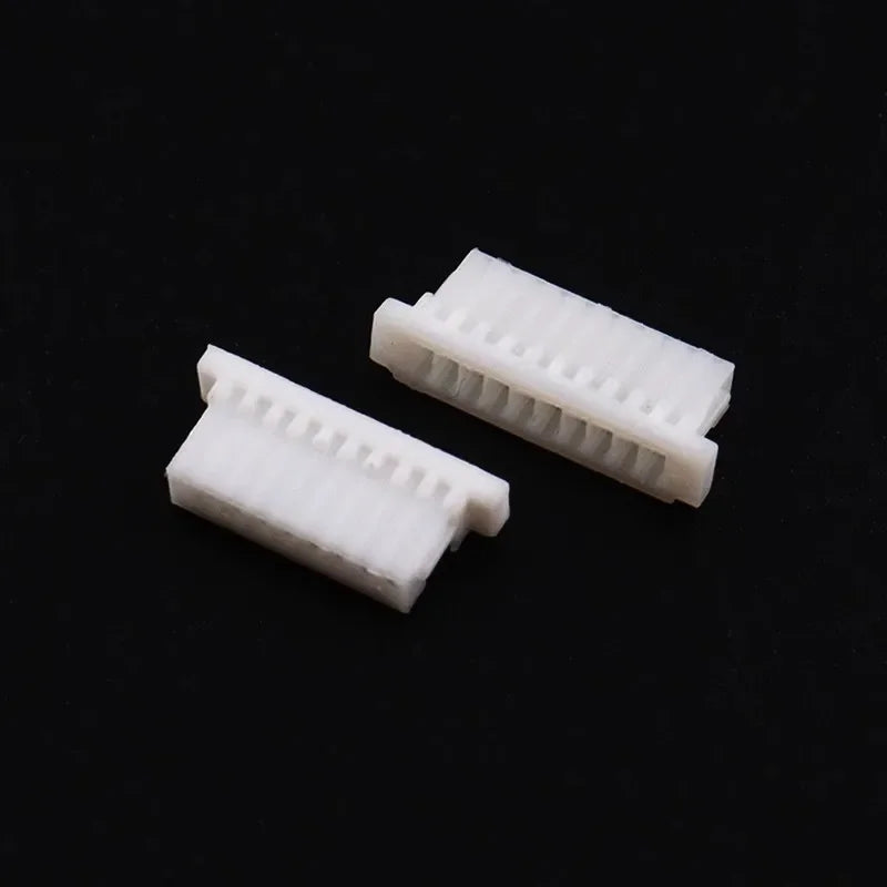 50pcs/LOT JST SH 1.0 female material SH1.0 1mm Pitch Connector 2/3/4/5/6/7/8/9/10P Pin Leads Housing Shell Housing SH-Y
