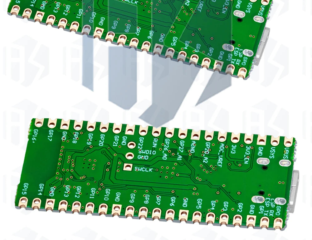 1~4PCS RP2040 Raspberry Pi Pico W Board with 2.4G WiFi Dual-Core 264KB ARM Microcomputers High-Performance Cortex-M0 Processor