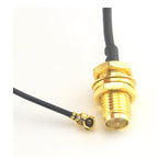 U.FL Mini PCI to RP-SMA Pigtail Antenna WiFi Cable Pack of 2