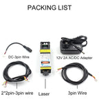 OXLasers 808nm Laser Module 500mW IR Laser TTL Focusable 12V 1W Infrared 850nm Laser with PWM Diode Lab Laser Device High Power