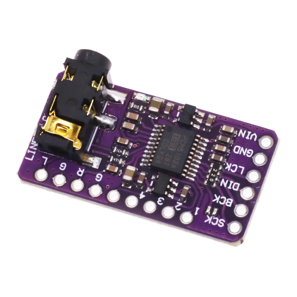 Interface I2S PCM5102 DAC Decoder GY-PCM5102 I2S Player Module For Raspberry Pi PHAT Format Board Digital PCM5102A Audio Board