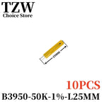 TZW 10PCS NTC Thermistor Temperature Sensor Film Resistance Probe MF55 B3435 B3950 10K 50K 100K 25MM 50MM 75MM