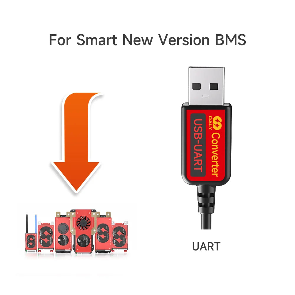 Daly BMS Smart BMS WIFI Module Battery Accessories Parts Bluetooth USB to RS485 to UART Power Dispaly Board Customized OEM