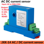 JXK-14 Hall Current Sensor AC 5A 10A 20A 50A 100A 4-20mA 0-10V RS485 Output Ampere Transducer Current Transformer
