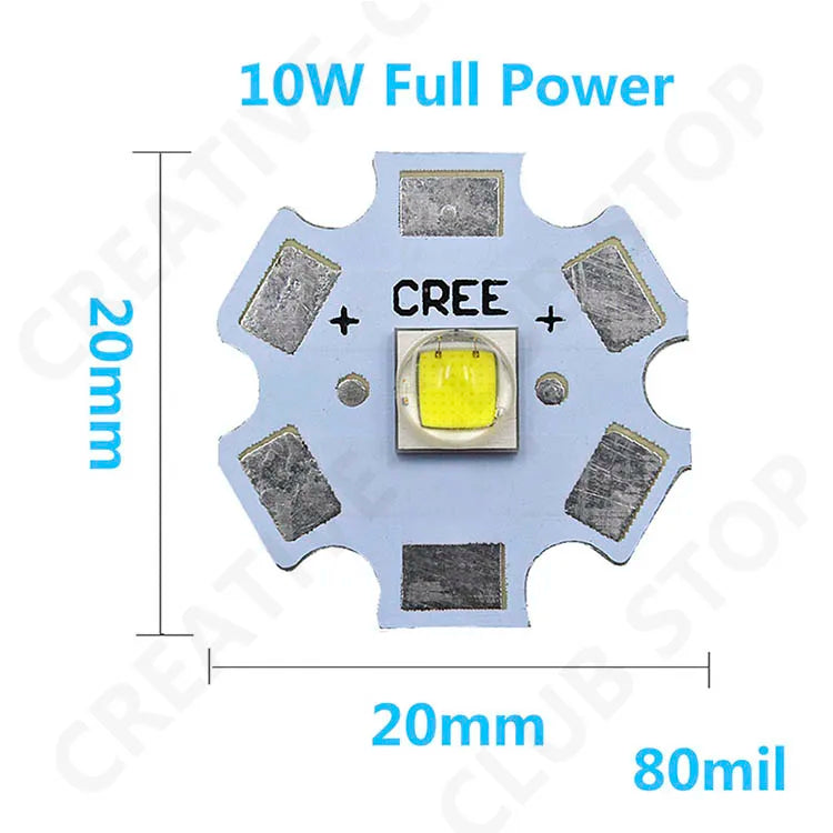 LED 3535 5050 1-3W 5-6W 10W 18W LED Light Emitter Diode For LED Flashlight Lamp Bead White 6500K 10000K