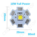 LED 3535 5050 1-3W 5-6W 10W 18W LED Light Emitter Diode For LED Flashlight Lamp Bead White 6500K 10000K